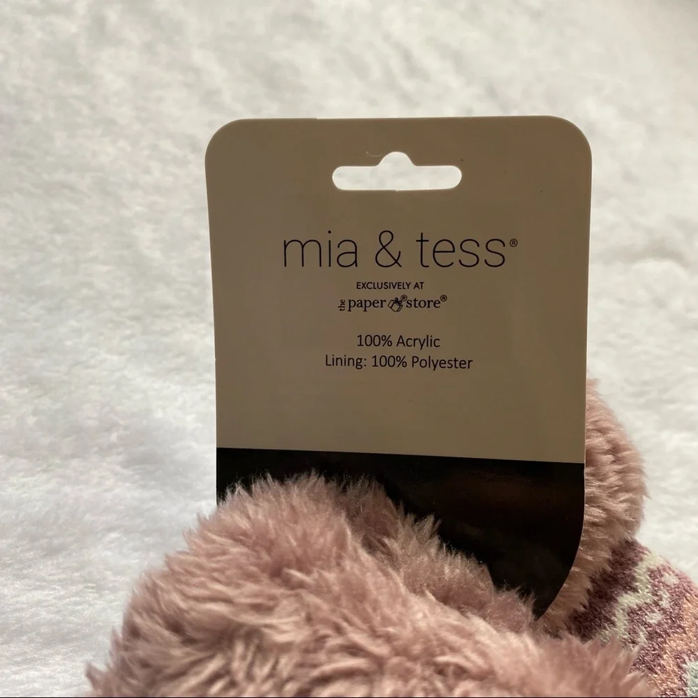 Mia & Tess Baby Mittens - Lavender
